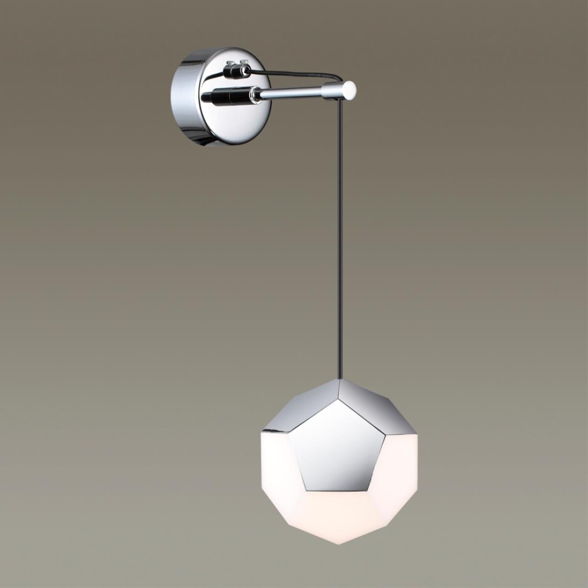 4304/7WL HIGHTECH ODL22 000 хром Настенный светильник IP20 LED 7W 420Лм IP20 4000K BINGO — изображение 5