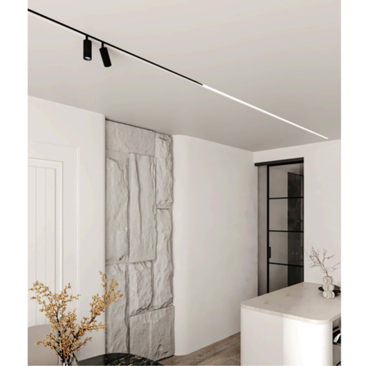 A732205 ПРОФИЛЬ ДЛЯ МОНТАЖА НАКЛАДНОГО ШИНОПРОВОДА OPTIMA В НАТЯЖНОЙ ПОТОЛОК RAUND FOR ARTE LAMP, 2м — изображение 4