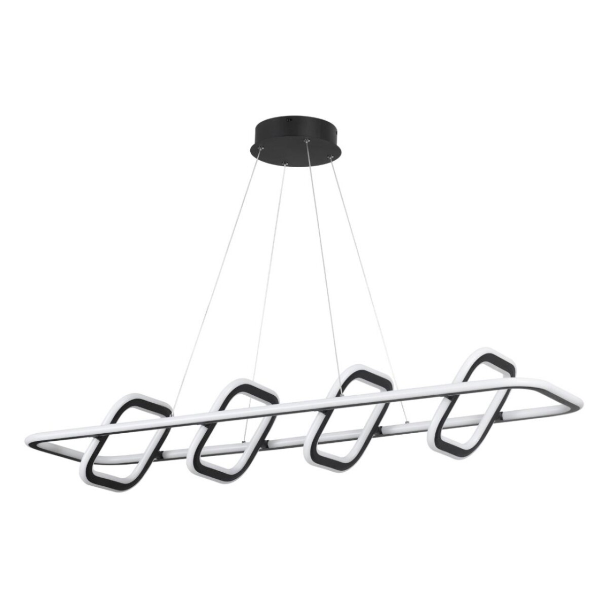 359185 OVER NT23 312 черный Светильник подвесной диммируемый, в комплекте пульт ДУ IP20 LED 4000К 175W 220V ONDO — изображение 5