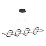 359185 OVER NT23 312 черный Светильник подвесной диммируемый, в комплекте пульт ДУ IP20 LED 4000К 175W 220V ONDO — изображение 5