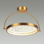 6627/36CL MIDCENT ODL24 000 античная бронза/металл/акрил Потолочный светильник поворотный град IP20 LED 36W 3000K 220V SOLARIS — изображение 4