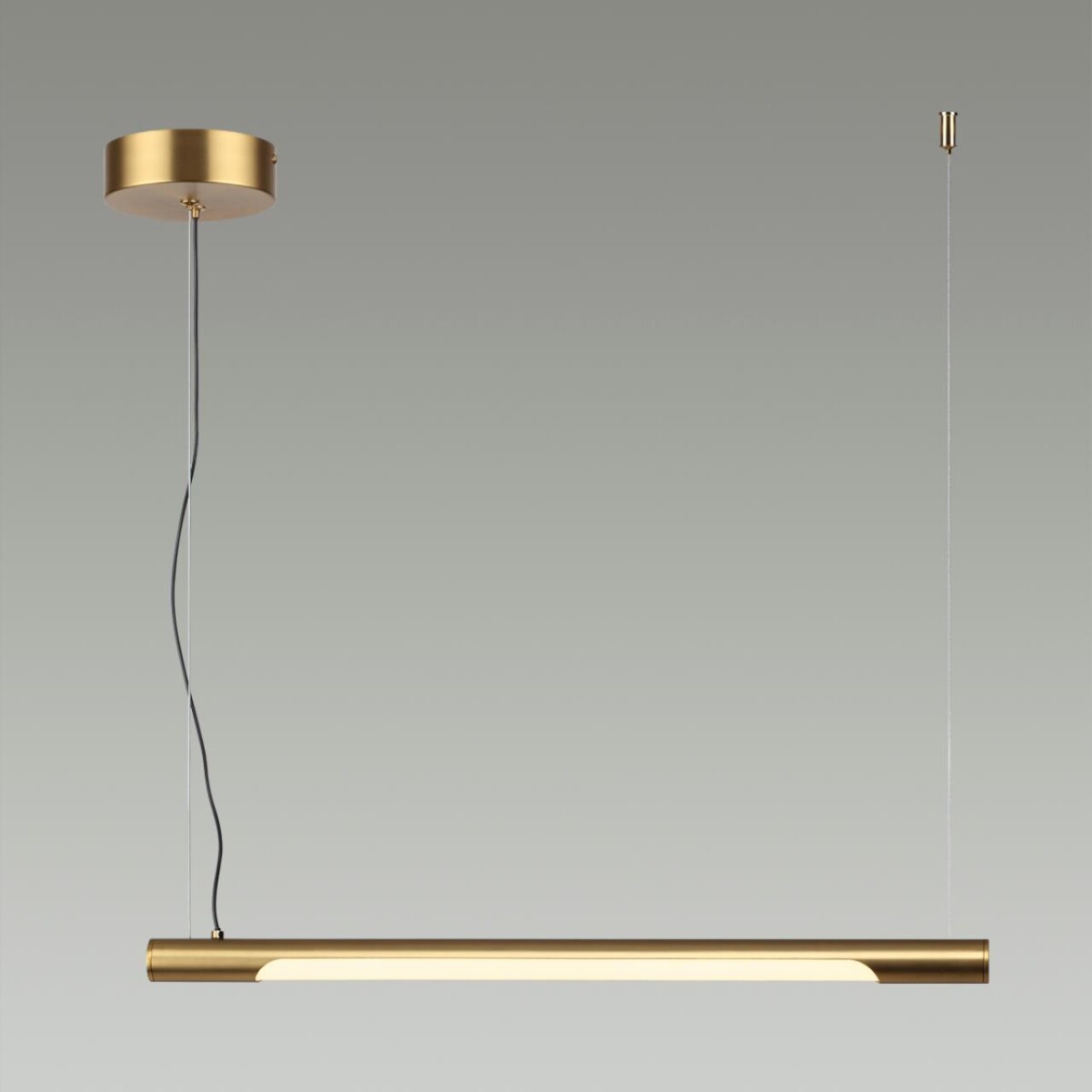 4358/20L MIDCENT ODL23 000 античная бронза/акрил белый матовый/янтарный Подвесной св-к IP20 LED 20W 1208Лм 3000K COLLE — изображение 5