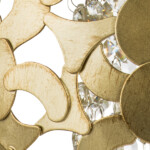 727011 Люстра VERONA 1х40W E14 ЗОЛОТО/ПРОЗРАЧНЫЙ — изображение 5