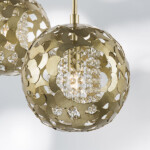 727011 Люстра VERONA 1х40W E14 ЗОЛОТО/ПРОЗРАЧНЫЙ — изображение 9