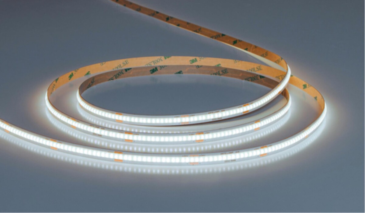 A2432008-03-6K Светодиодная лента 24В 10Вт/м 850Лм/м 6000К 90+ 8мм COB 320шт/м 5м IP20 — изображение 4