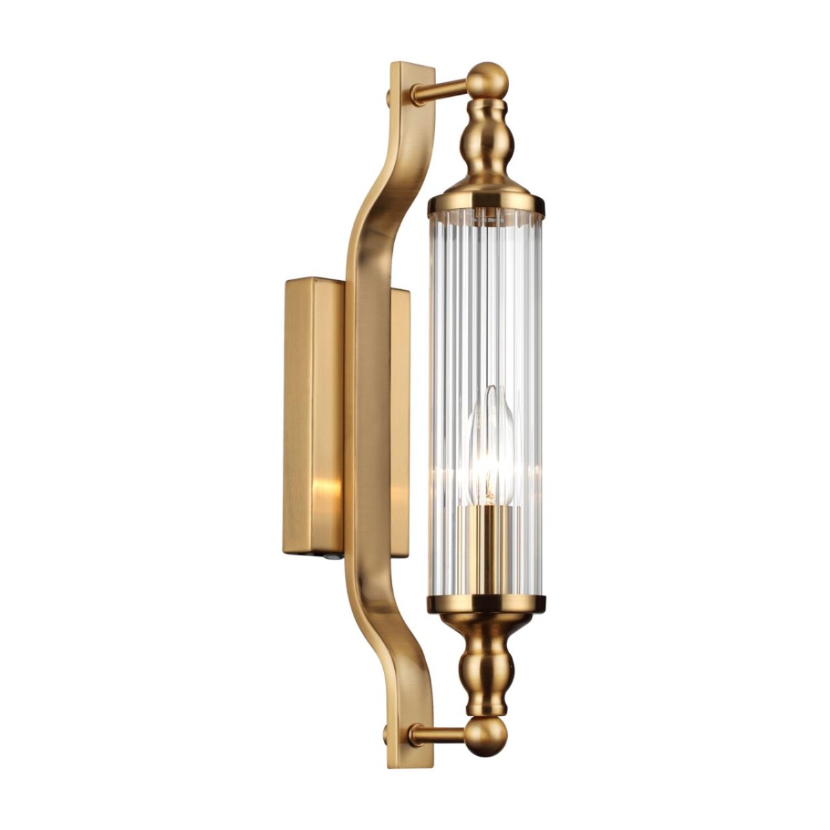 4943/1W DROPS ODL22 507 бронзовый/прозрачный/стекло Настенный светильник с выкл. E14 1*40W IP44 TOLERO — изображение 3