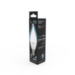 104101207 Лампа Gauss LED Свеча на ветру E14 6.5W 550lm 4100K 1/10/50 — изображение 4