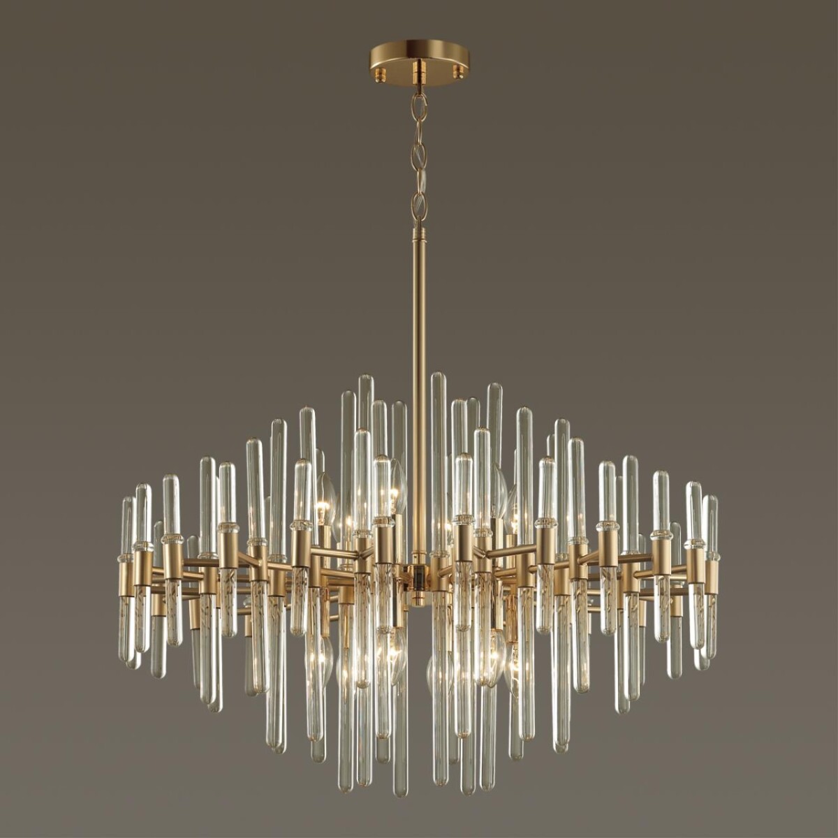 4988/12 HALL ODL22 641 золотой/стекло Люстра E14 12*40W STIKA — изображение 4