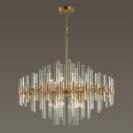 4988/12 HALL ODL22 641 золотой/стекло Люстра E14 12*40W STIKA — изображение 3