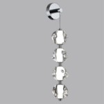 5084/17WL L-VISION ODL25 561 хром/прозрачный/металл/акрил Бра LED 17W 4000K 850Лм JEMSTONE — изображение 4