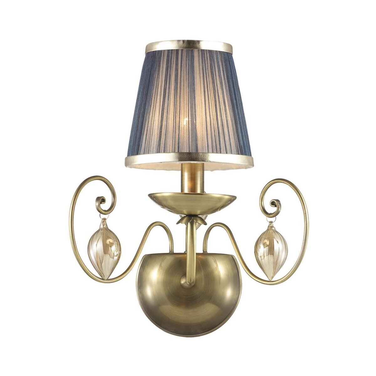 3921/1W CLASSIC ODL18 648 бронза/ткань/стекло Бра IP20 E14 40W 220V NIAGARA — изображение 3