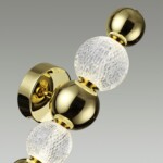 5008/7WL L-VISION ODL23 573 золотой/прозрачный/металл/акрил Бра LED 7W 4000K 380Лм CRYSTAL — изображение 4