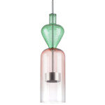 814004 Люстра BELLE LED 1х8W 400LM АЛЮМИНИЙ/МУЛЬТИКОЛОР 3000K — изображение 4