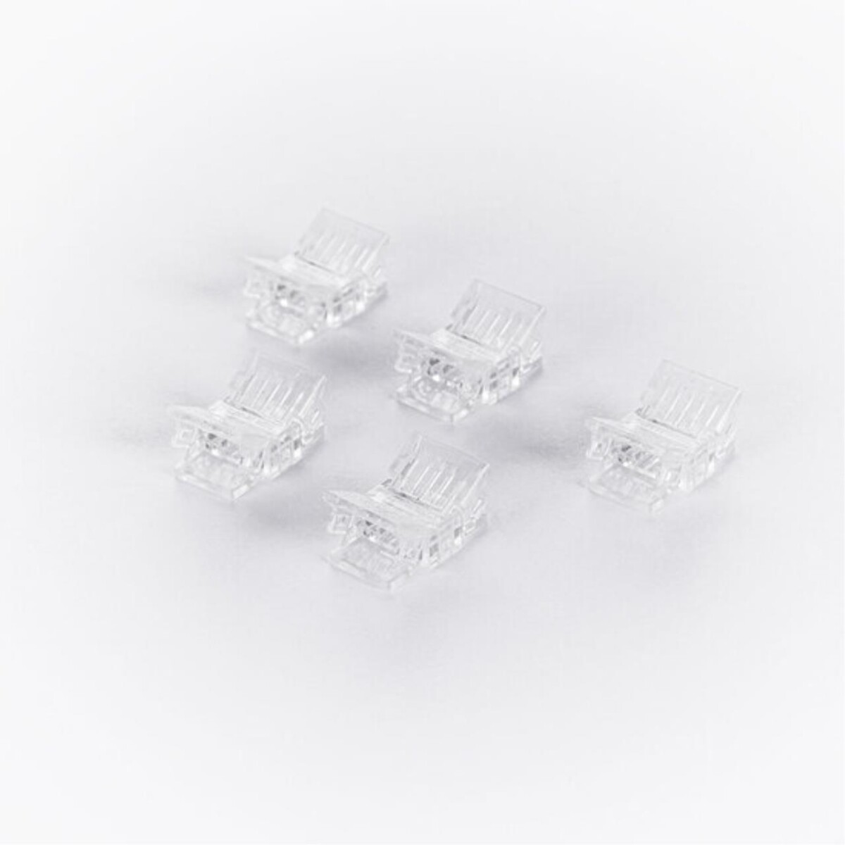 A32-08-1CCT КОННЕКТОР ПРЯМОЙ ДЛЯ ОДНОЦВЕТНОЙ СВЕТОДИОДНОЙ ЛЕНТЫ ШИРИНОЙ 8 ММ, В КОМПЛЕКТЕ 5 ШТ — изображение 3