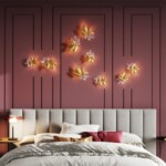 4371/3WL MIDCENT ODL23 433 золотое фольгирование/стекло Настенный св-к IP20 LED 3W 180Лм 3000K EVA