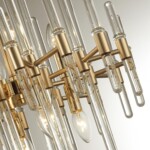 4988/12 HALL ODL22 641 золотой/стекло Люстра E14 12*40W STIKA — изображение 4