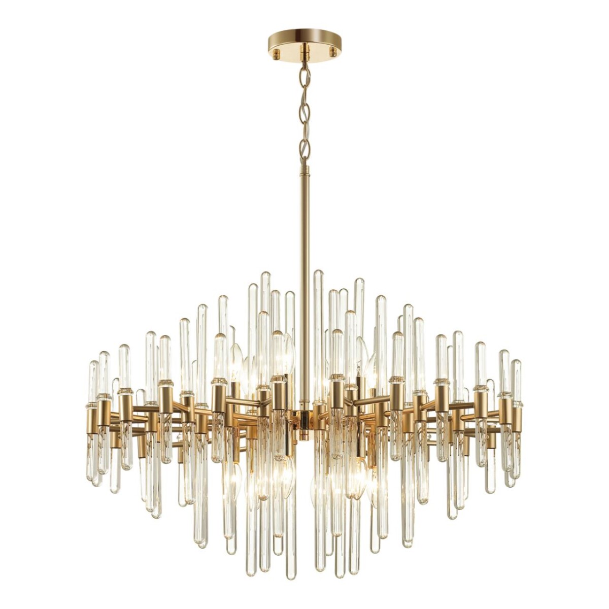 4988/12 HALL ODL22 641 золотой/стекло Люстра E14 12*40W STIKA — изображение 3