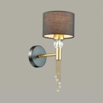 4516/1W NEOCLASSI LN26 068 античная латунь, черный Бра E27 60W 220V SANTIAGO — изображение 3