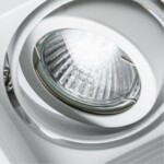 A6661PL-1WH Светильник потолочный встраиваемый CANIS для MR16 130x130x45мм белый IP20 монтаж 102x102мм — изображение 4