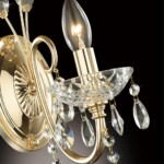 4977/1W HALL ODL23 627 золотой/хрусталь Бра E14 40W VERSIA — изображение 5