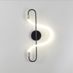 4303/12WL HIGHTECH ODL22 447 черный/античная бронза Настенный светильник IP20 LED 12W 720Лм 4000K KEYS — изображение 4