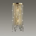 5028/2WA MODERN ODL23 621 золотой/прозрачный металл/хрусталь Бра E14 2*40W CHOKKA — изображение 3