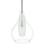 803031 Подвес PENTOLA 1х25W G9 ХРОМ/ПРОЗРАЧНЫЙ — изображение 3