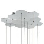 750222 Люстра подвесная FAVO LED-60W 2880LM Серебро 3000K — изображение 5