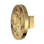 5079/15WL L-VISION ODL24 209 зол./серо-бежевый/металл/натур.камень/акрил Настенн.светильн. с переключ.цветов.темпер. LED 15W 3000К/4000K/6000K BERGI — изображение 4