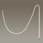 4399/40CL HIGHTECH ODL23 301 ант.бронза/металл/канат Потолочный св-к встраиваемый (2 крепления и крючок в комплекте) IP20 LED 40W 1580Лм 3000K CORDA — изображение 5