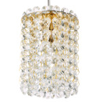 795312 Подвес CRISTALLO 1х40W G9 ЗОЛОТО — изображение 8