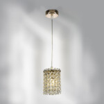 795312 Подвес CRISTALLO 1х40W G9 ЗОЛОТО — изображение 7