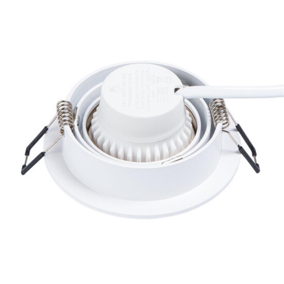 A2167PL-1WH Светильник потолочный встраиваемый TARF для MR16 Ø92x22мм белый IP20 монтаж Ø80мм — изображение 8