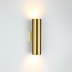 3833/2WB HIGHTECH ODL20 445 золотистый/металл Настенный светильник E27, LED max 7W 220V DARIO — изображение 3