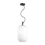 4751/1 PENDANT ODL21 411 белый/черный Подвес E27 60W ROOFI — изображение 3