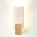 4362/5WL HIGHTECH ODL23 433 матовое золото/металл/стекло Настенный св-к IP20 LED 5W 218Лм 3000K RICCI — изображение 2