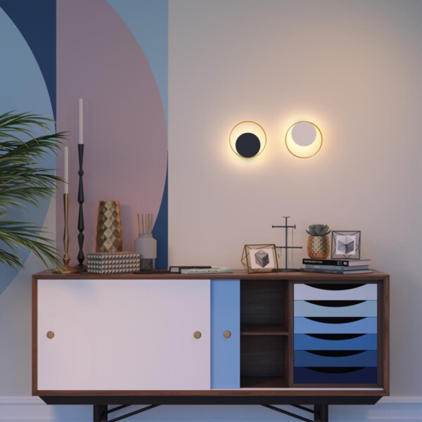 3899/7WB HIGHTECH ODL20 000 черный/металл Настенный светильник LED 3000K 7W 220V MONDY