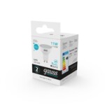 13621 Лампа Gauss Elementary MR16 11W 850lm 4100K GU10 LED 1/10/100 — изображение 4