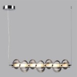 5096/24L L-VISION ODL25 361 хром/дымчатый градиент/металл/стекло Подвес линейный LED 24W 4000K 1948Лм BRUCO — изображение 4