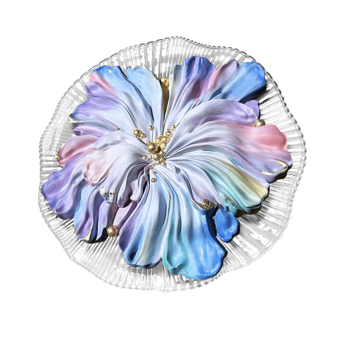 6614/8WL HIGHTECH ODL24 431 белый/гипс/акрил/прозр. стекло Настенный светильник IP20 LED 8W 3000K 220V FIORE — изображение 2