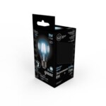 102802208 Лампа Gauss LED Filament A60 E27 8W 780lm 4100К 1/10/40 — изображение 3