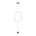 7022/27FLA HIGHTECH ODL25 283 Напольный светильник черный/металл/акрил IP20 LED 3000K 220V TEO