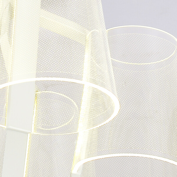 AK4031/6 WH белый 96W D600*290 (ПДУ РАДИО 2.4)