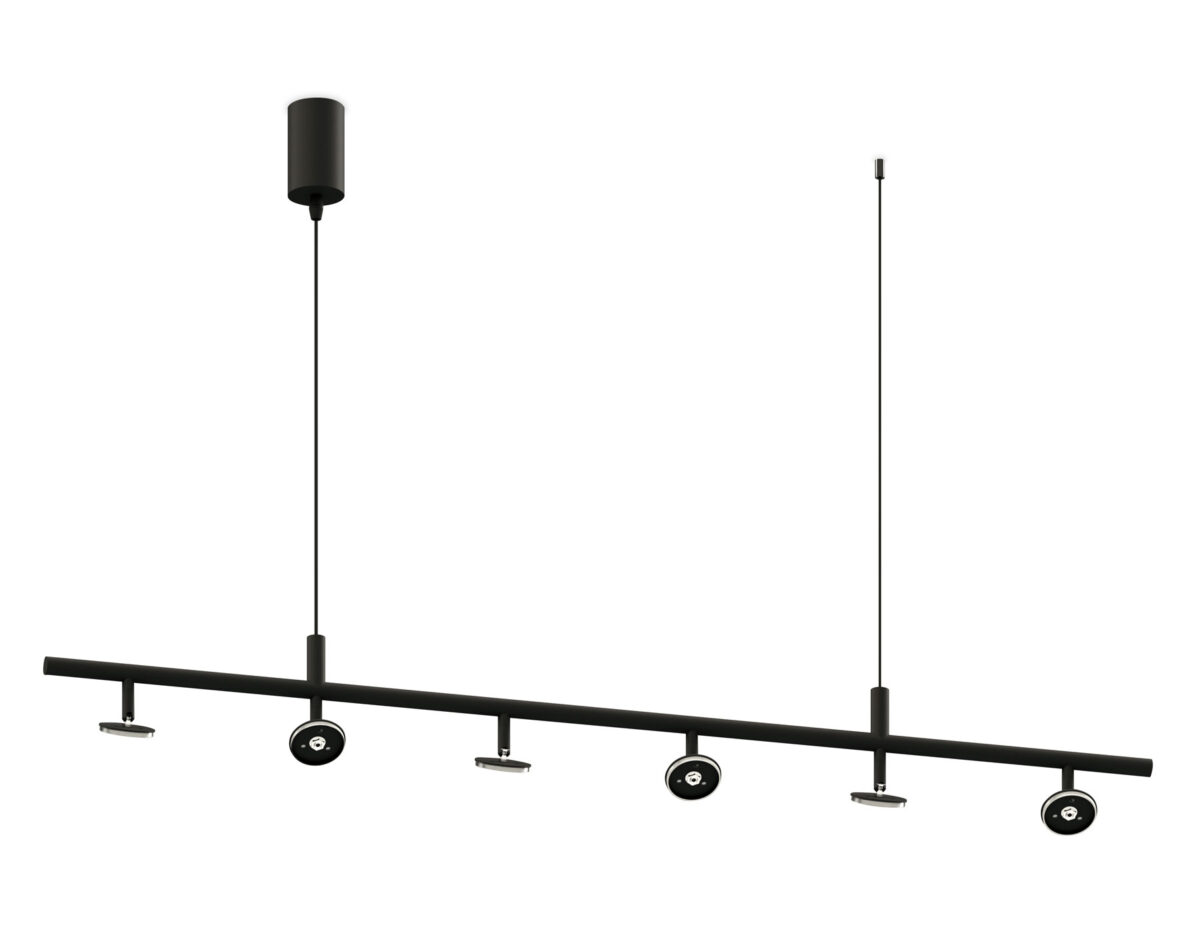 C9006/6 SBK черный песок 1200*60*1200mm MR16 GU5.3/6 — изображение 1