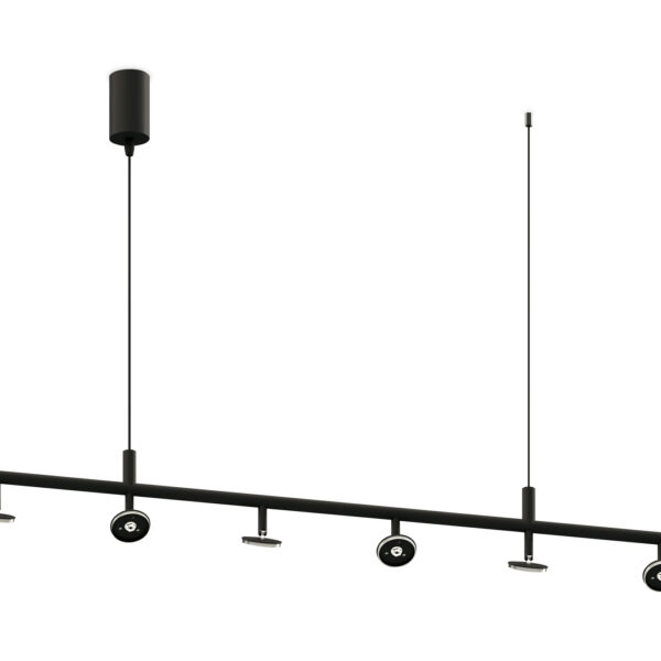 C9006/6 SBK черный песок 1200*60*1200mm MR16 GU5.3/6