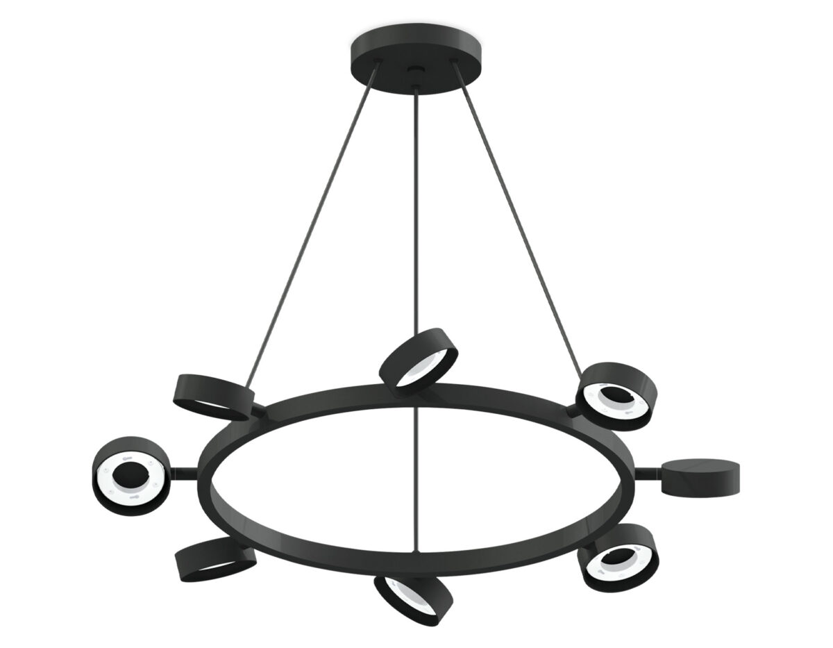 C9198/8 SBK черный песок D690*1200mm GX53/8 — изображение 1