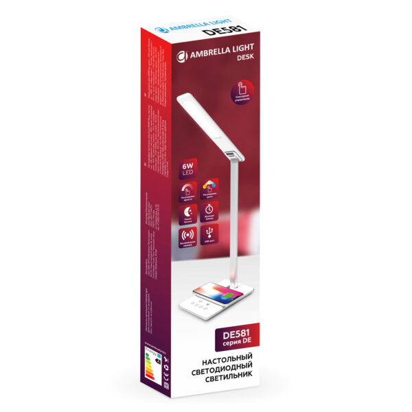 DE581 WH белый LED 2700-6400K 6W