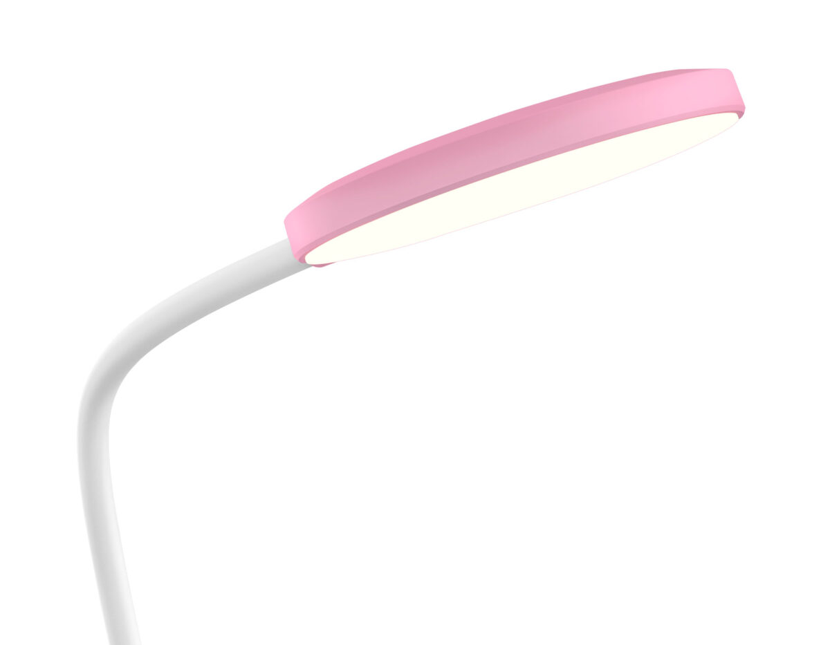 DE603_macro1 DE603 PI/WH розовый/белый LED 2800-6500K 5W — изображение 1