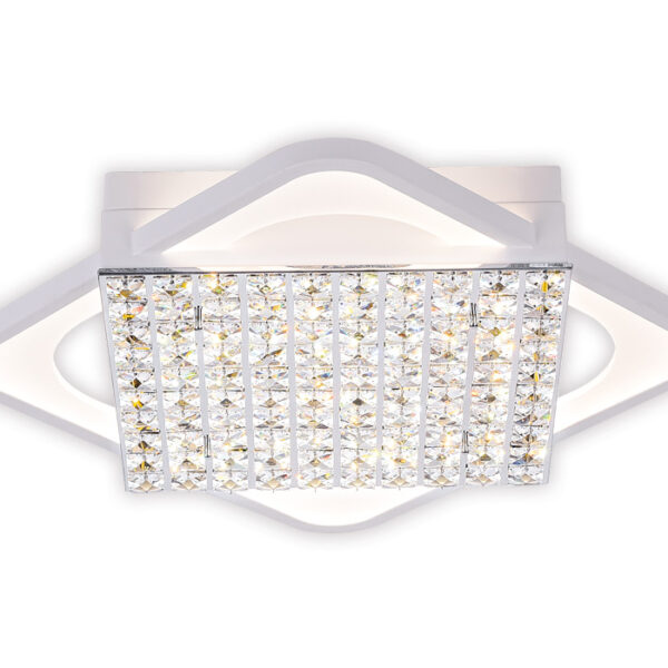 FA124 WH белый 104W 510*510*110 (ПДУ РАДИО 2.4)