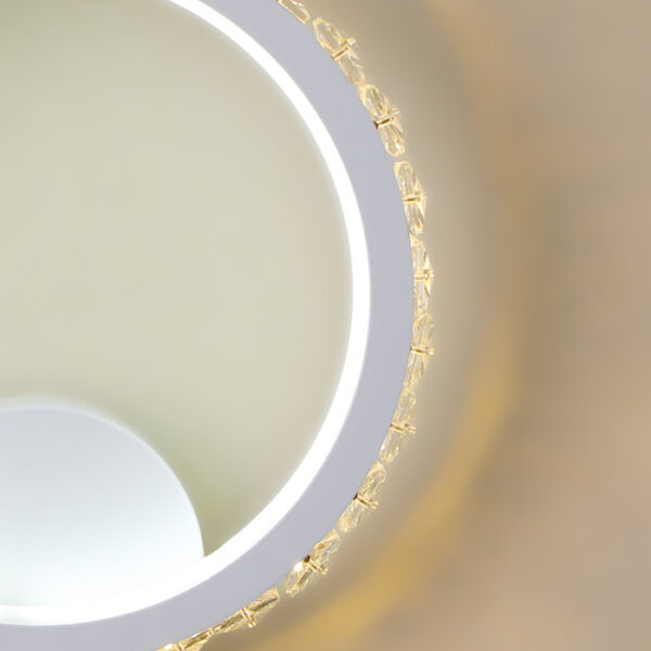 FA211 WH белый LED 3000K+6400K 15W 230*250*45